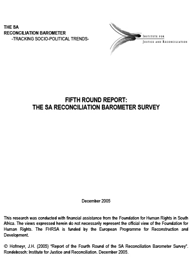 SARB Report 2005 – 5th Round
