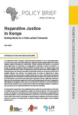 Kenya Policy Brief No 4