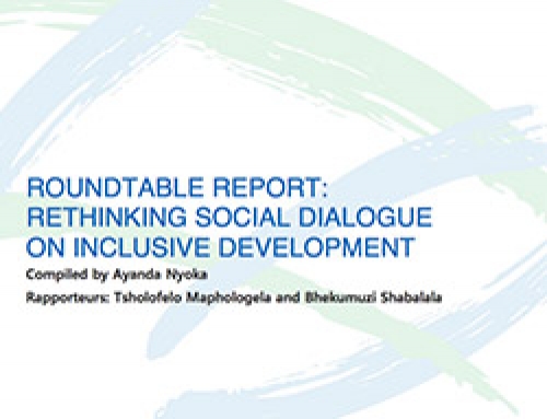 Roundtable Report: Rethinking Social Dialogue on Inclusive Development