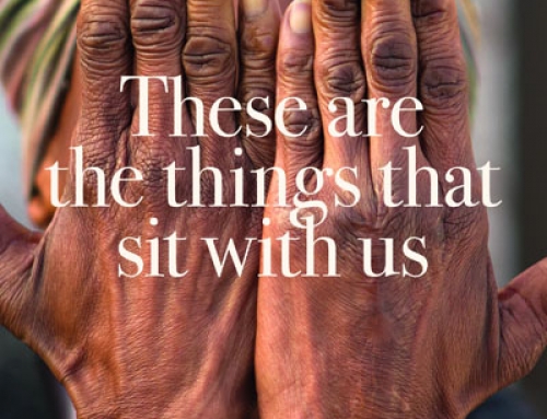 These Are the Things that Sit with Us