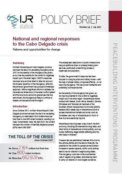 IJR Policy Brief 34