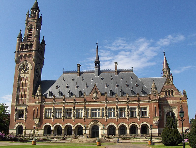 Peace Palace (Vredespalais) - Houses the International court of Justice - the principal Judiciary body of the United Nations